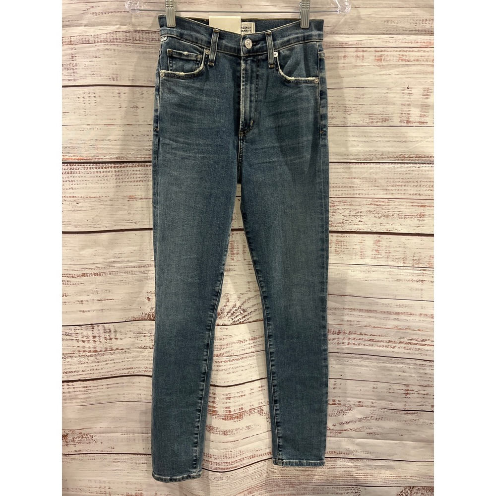 Citizens of Humanity Olivia High Rise Slim Jeans 1926B-372 Blue Size 24 NEW #2